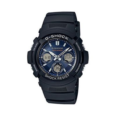 Men's black 'G-Shock' watch awg-m100sb-2aer